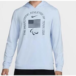 $80 Nike Men’s Dri Fit Yoga USA Restore Lightweight Hoodie M